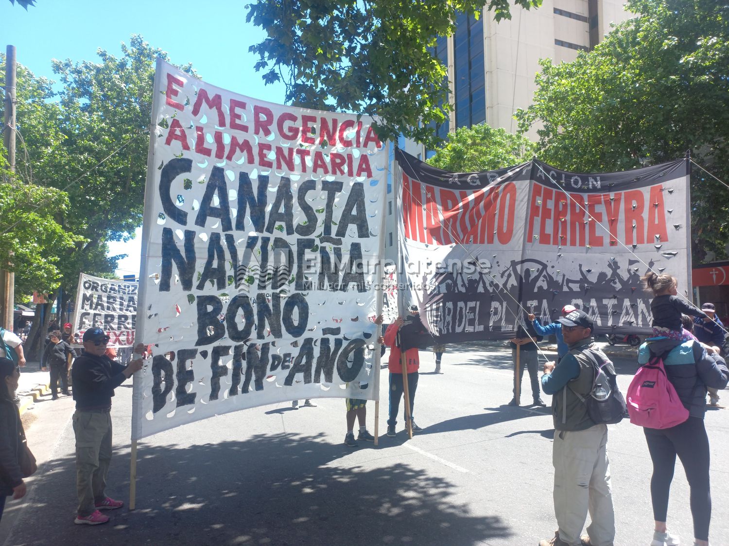 Reclamo por la canasta navideña para los barrios carenciados de Mar del Plata