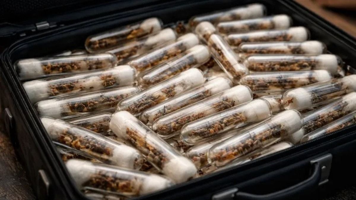 Detuvieron a un hombre en un aeropuerto por tráfico de hormigas exóticas