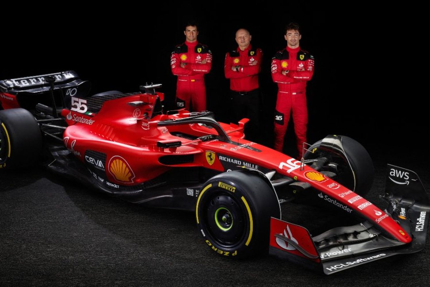 Ferrari presentó el SF23 para la temporada de a F1