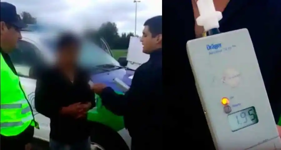 Un conductor con 1,95 de alcohol en sangre fue interceptado en la Ruta 11