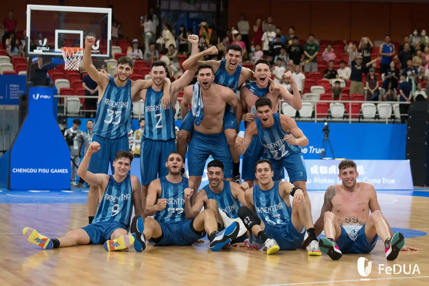 Argentina, con Matías Carneglia, está en las semifinales de los Juegos Mundiales