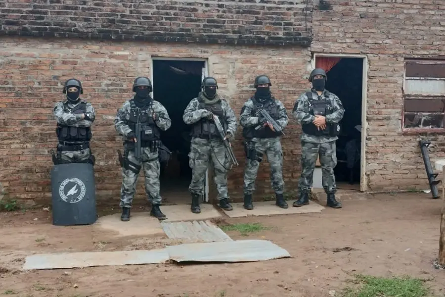 Golpe al narcotráfico: secuestraron grandes cantidades de droga en la localidad de Vila