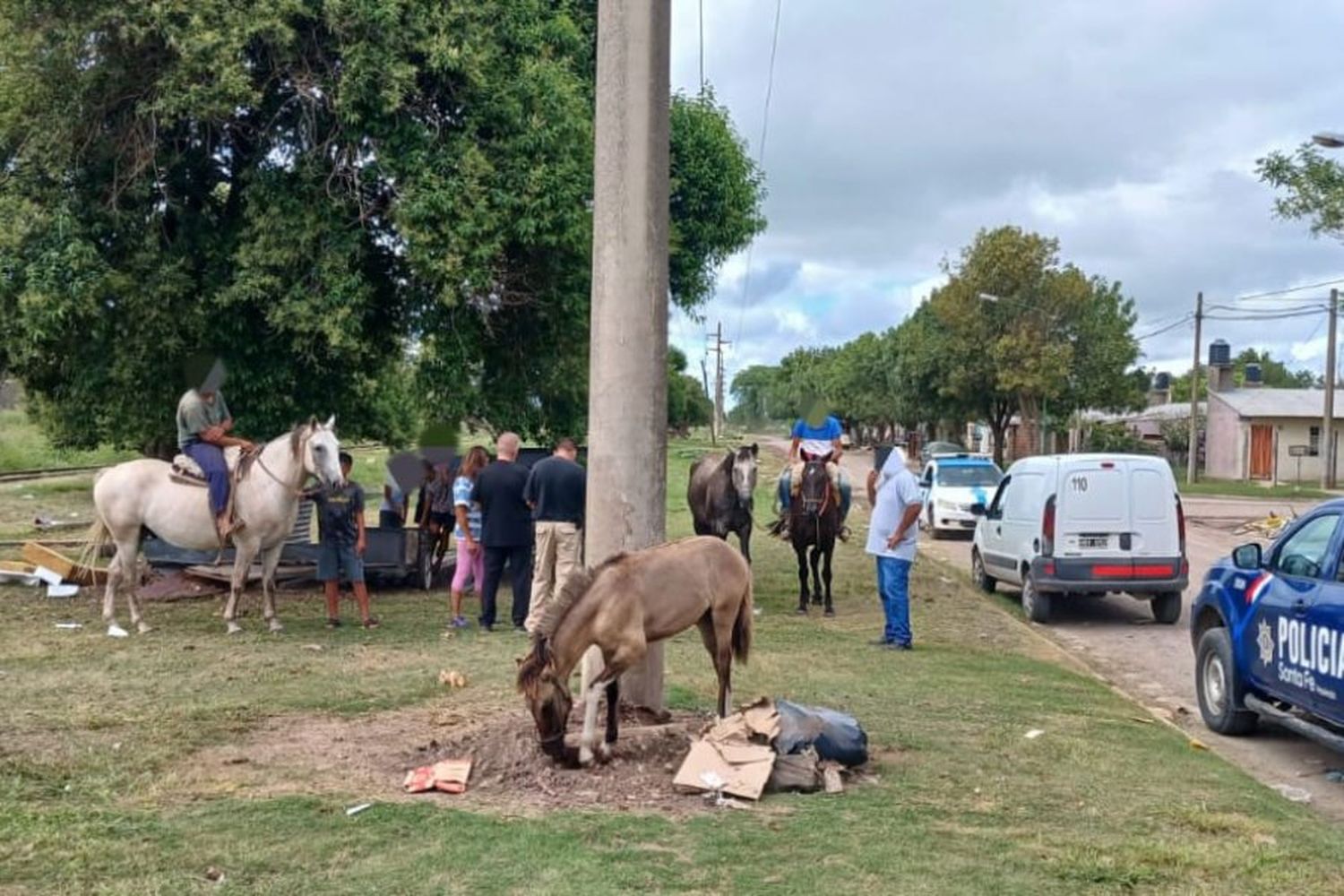 Continúa con controles y secuestro de caballos en la vía pública por parte de la Municipalidad