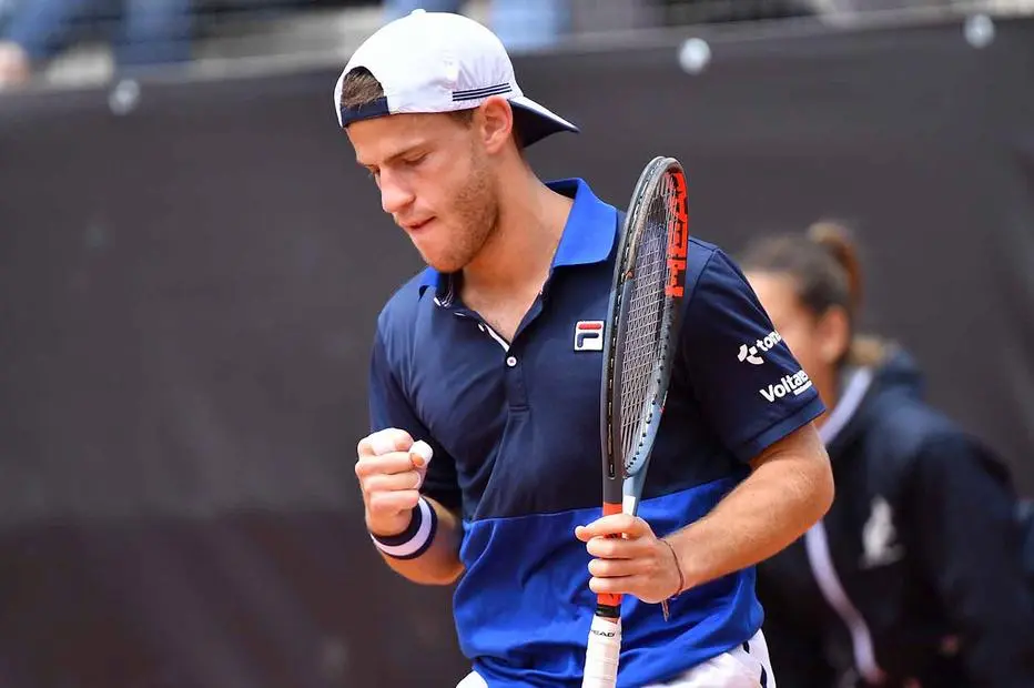 Schwartzman le ganó a Nishikori y está en semifinales de Roma