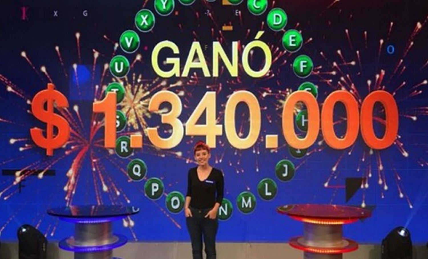 En Pasapalabra, ganó El Rosco y se llevó más de $1 millón