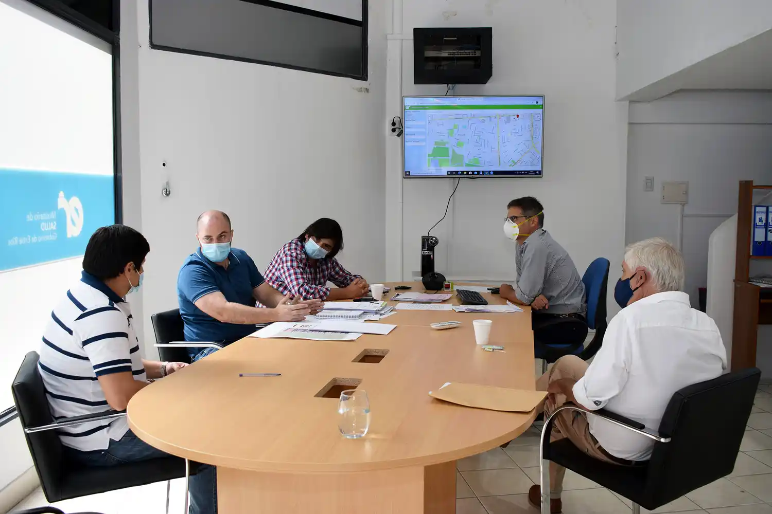 El Ministerio de Salud junto a Maradey analizaron el plan de vacunación en Gualeguaychú