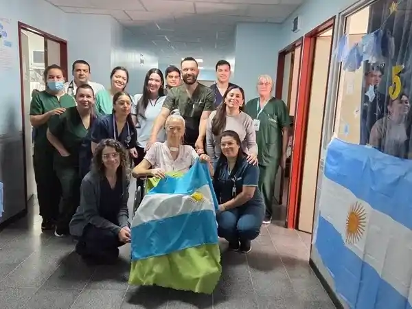 Historias de superación: La voluntad de una 
paciente intervenida en el HAC que nunca se rindió