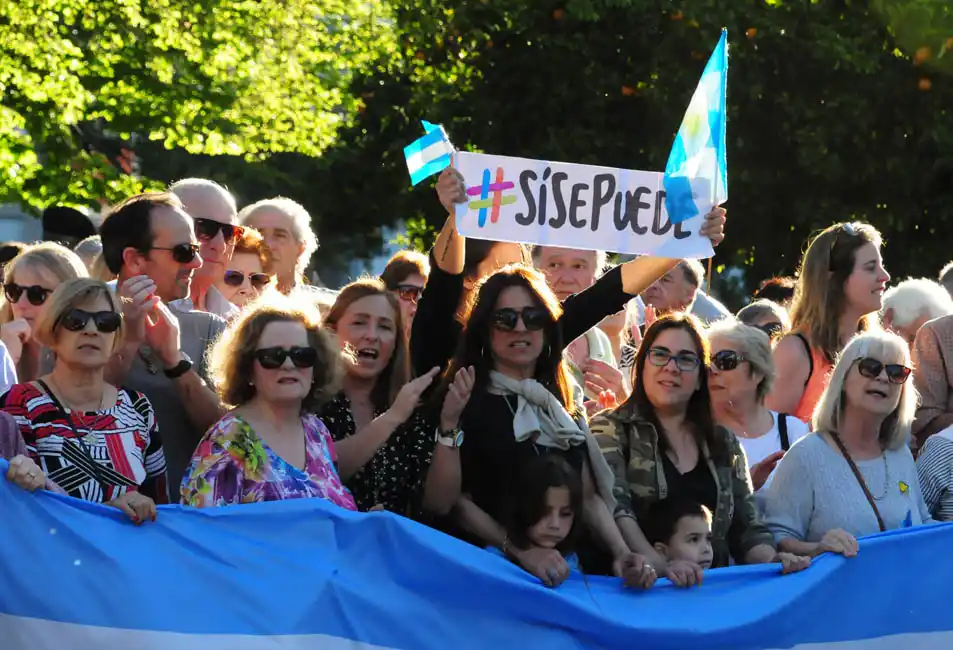 La Marcha del Millón se sintió en Tandil