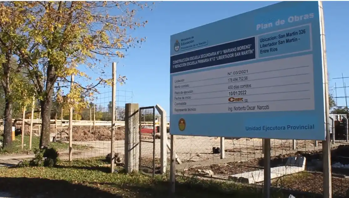 En 2010 comenzaron las gestiones para el nuevo edificio de la escuela secundaria en Puíggari