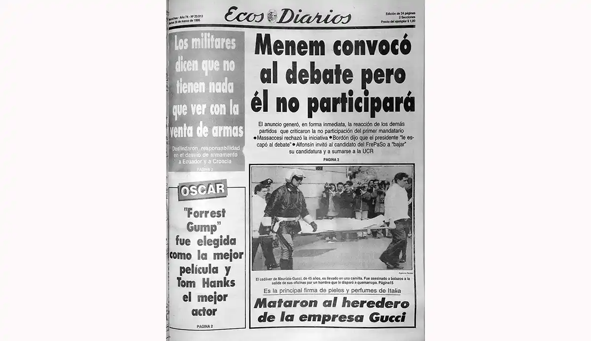 Martes 28 de marzo de 1995