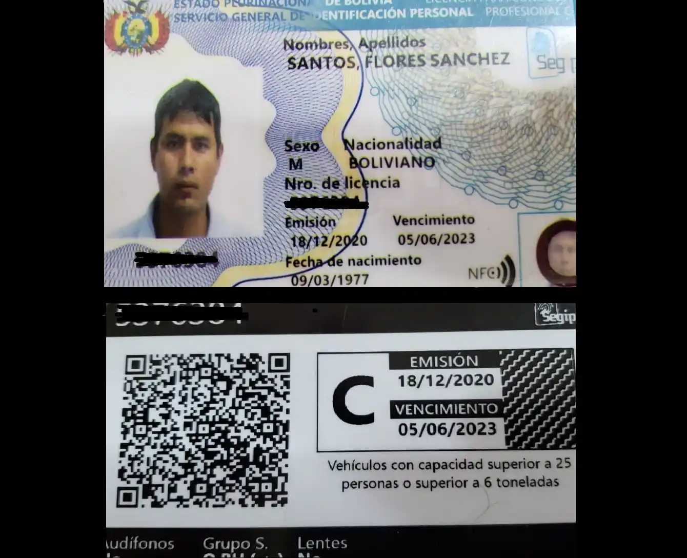 Encontraron la documentación de Santos