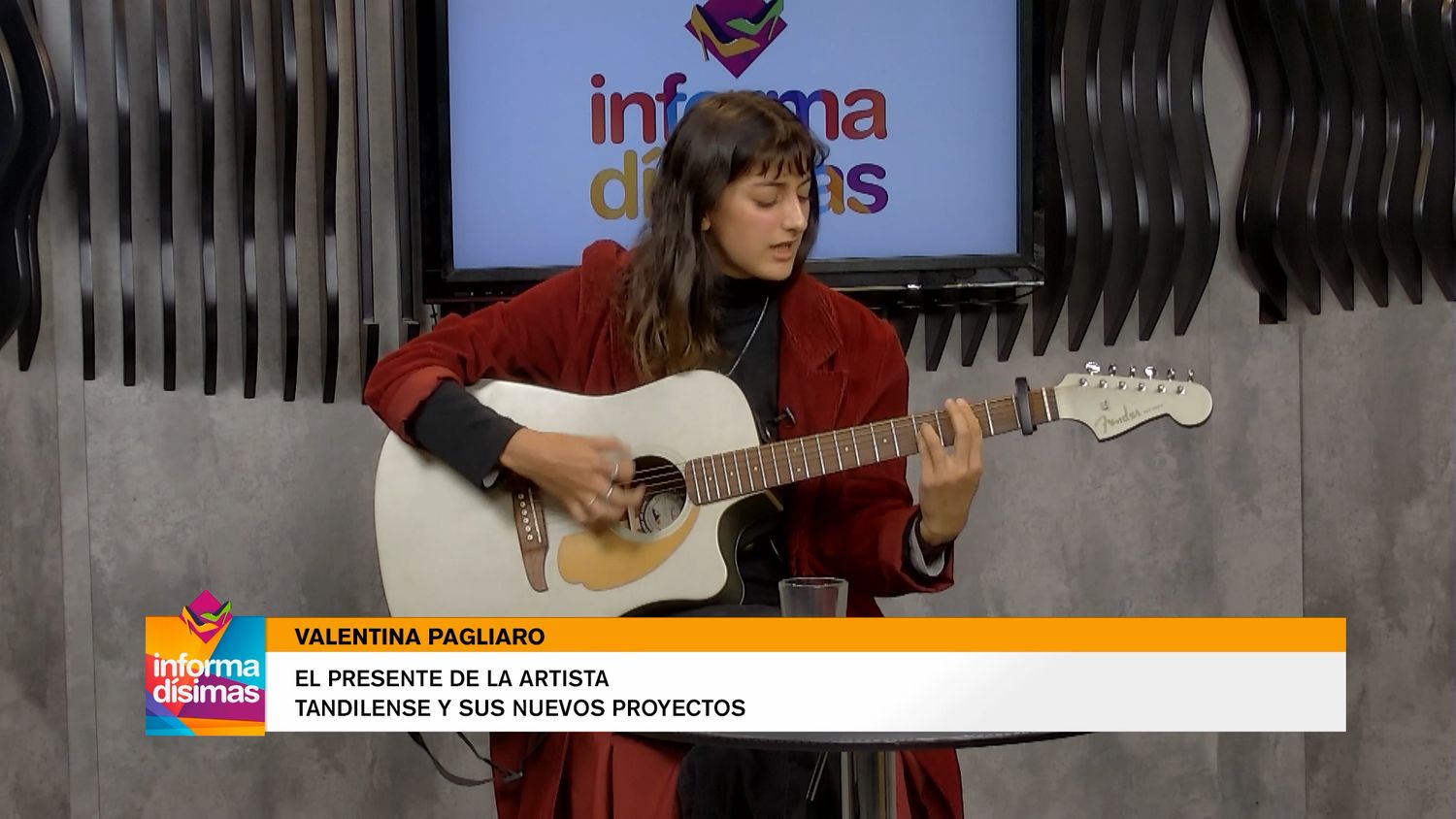 Valentina Pagliaro en Informadísimas