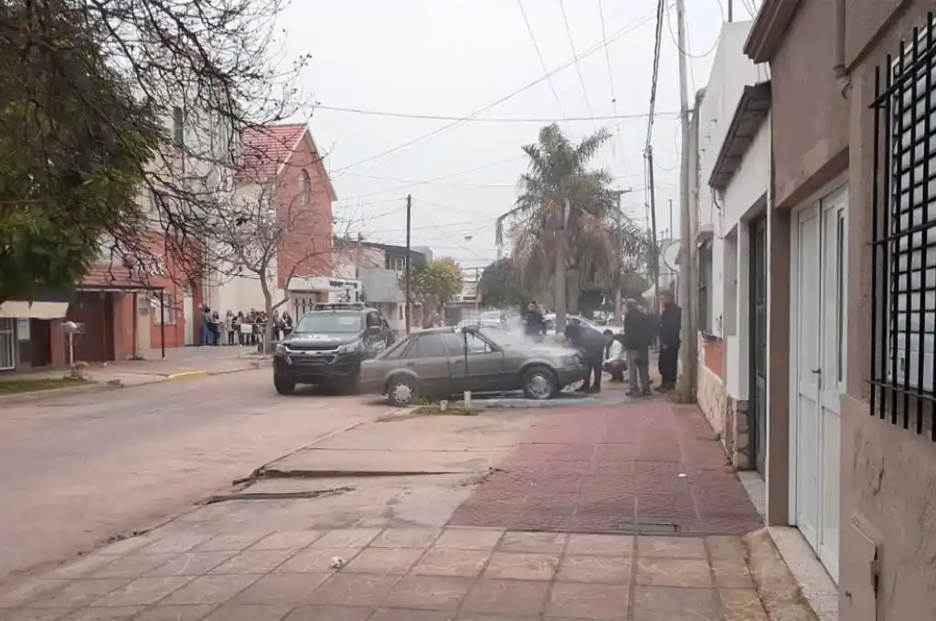 El hecho se registró en calle Lavalle al 5.200.