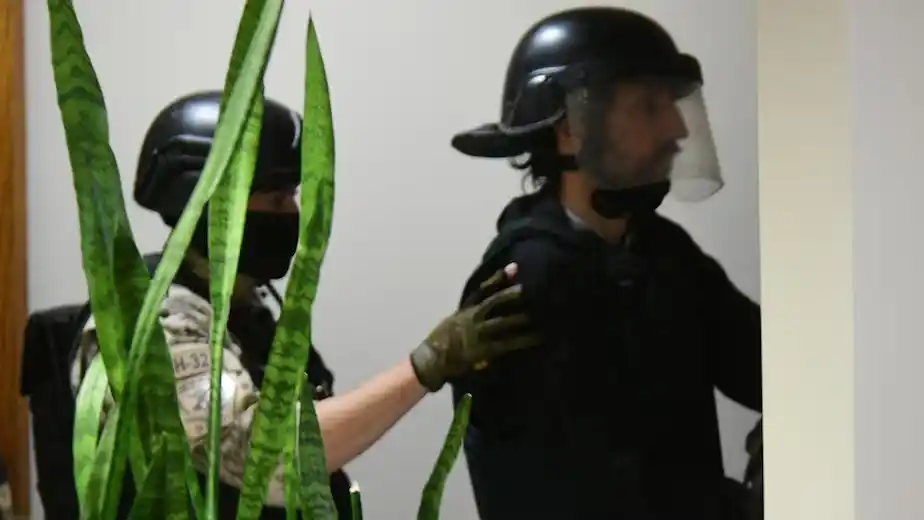 Pablo Laurta ingresa a prestar declaración indagatoria en Tribunales II, Córdoba. (Foto:  La Voz)