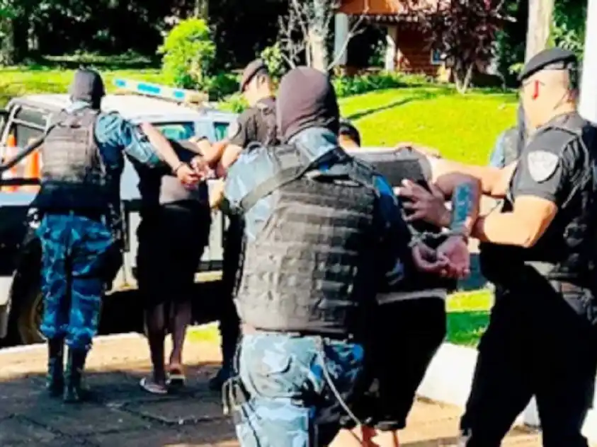 Cayeron tres narcos brasileños al ingresar por un paso ilegal en Misiones