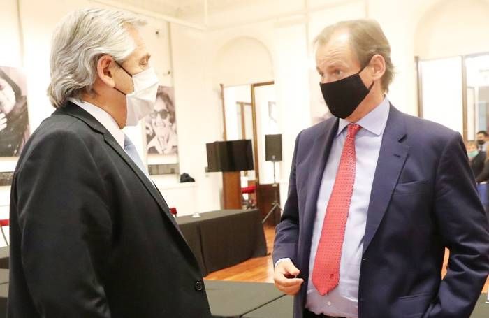 Alberto Fernández y el gobernador  Bordet compartirán una agenda  de trabajo en la provincia
