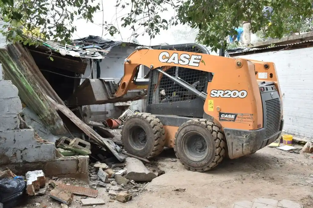 Se derribo el búnker 114 de venta de estupefacientes en la ciudad de Las Parejas, el primero en el departamento Belgrano.