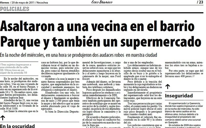 Después de diez años, condenaron a hombre implicado en un robo