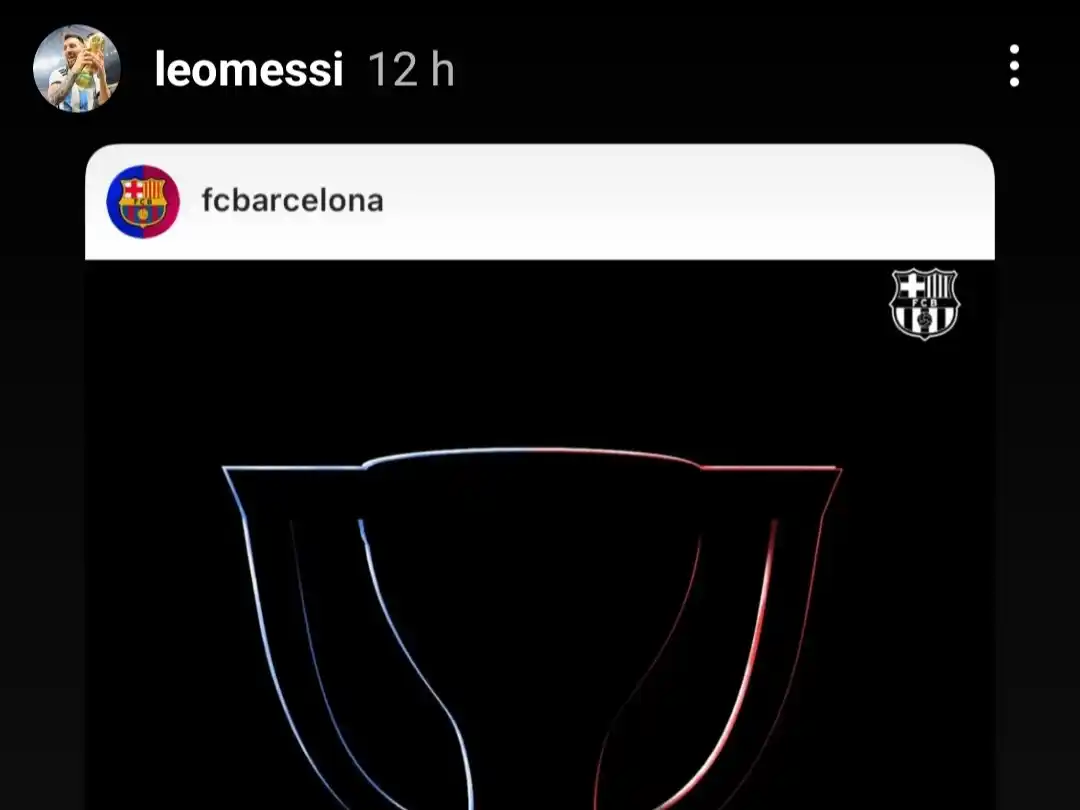 messi posteo  barcelo  titulo