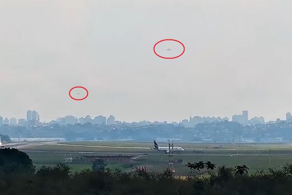 Helicóptero cruza el área de aproximación de un A320 y provoca maniobra de escape