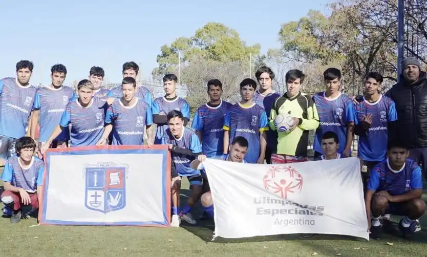 Pilar fue parte del nacimiento de una nueva liga de fútbol 11 para atletas PCD