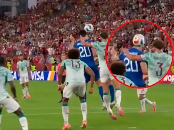 La tecnología de pelota del Mundial 2026 dio que hablar en el final de Portugal-Croacia. Captura DSports