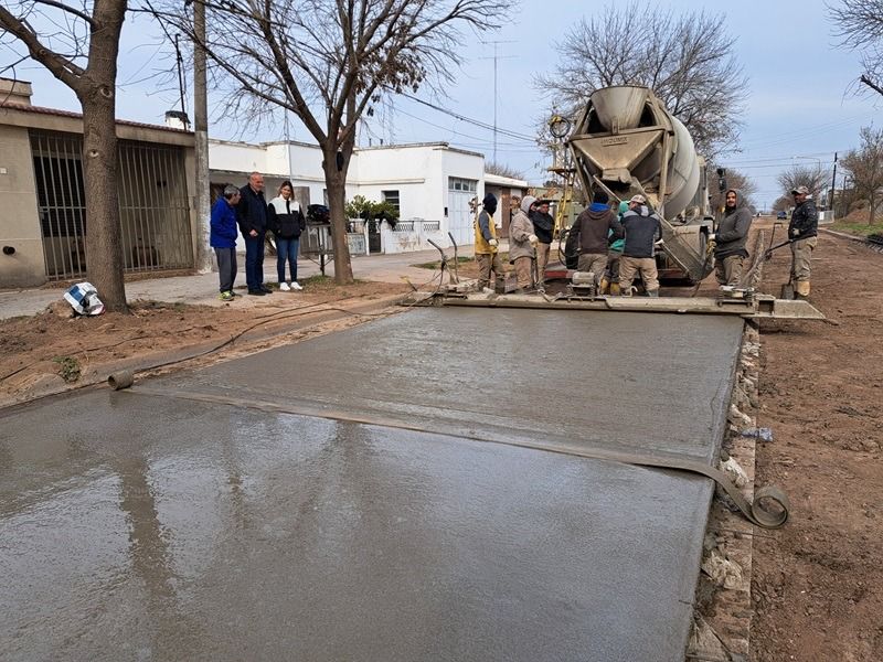 Fuerte inversión provincial en Villa Cañás.