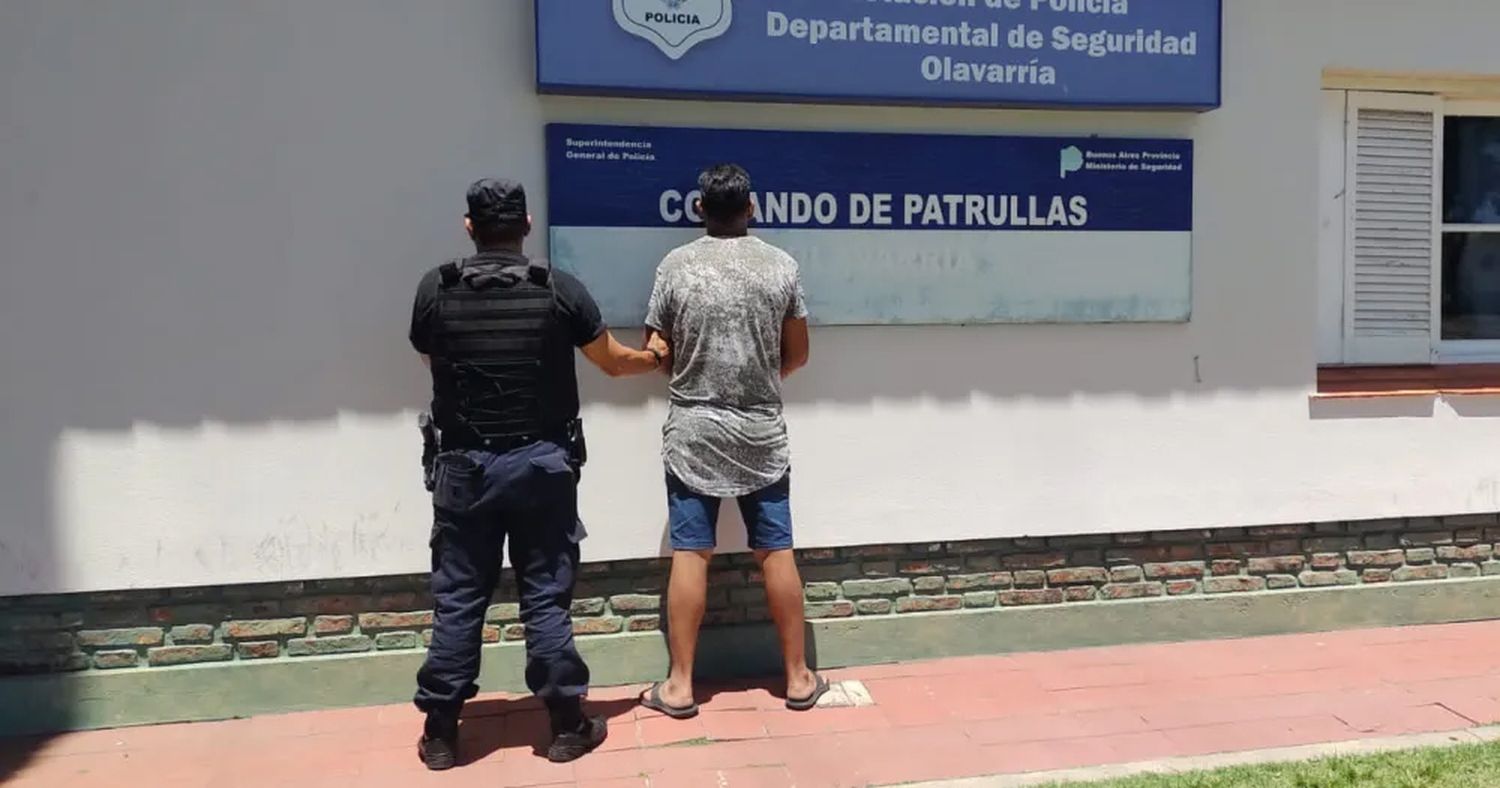 Aprehendieron en Olavarría a hombre con pedido de captura activa por el Juzgado de Familia N°2 de Tandil