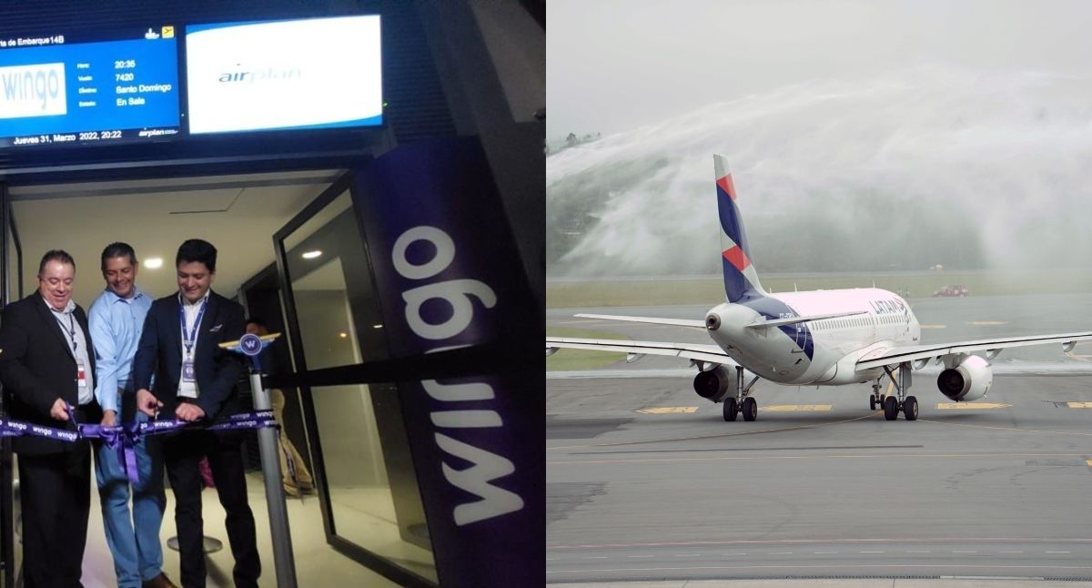 Colombia continues to receive new flights from Dominican Republic and Ecuador