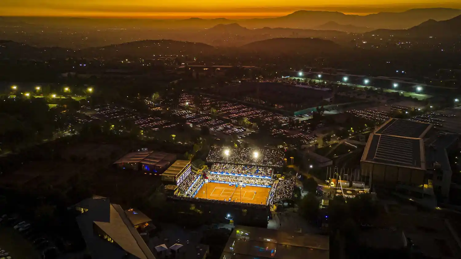 La cancha principal del Santiago Open