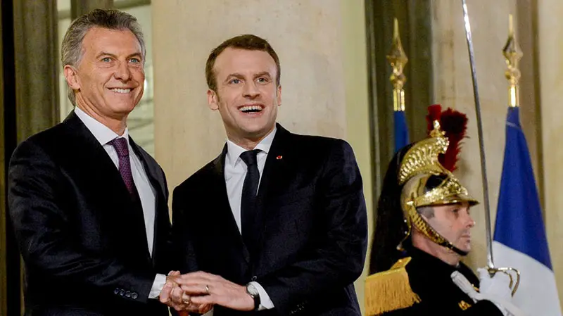 Macri, Macron y el acuerdo Mercosur-Unión Europea