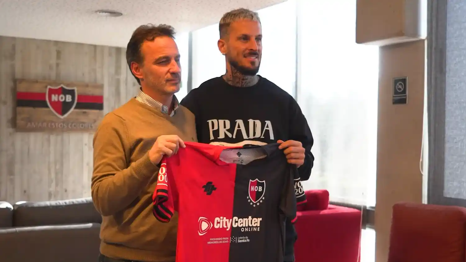 Darío Benedetto sobre su llegada a Newell's: "Recibí el llamado del Ogro y me dio la confianza que necesitaba”.