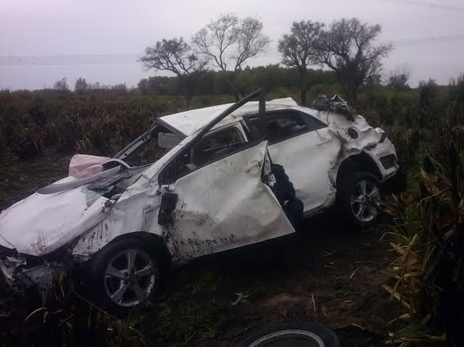 Ruta 12: Fatal accidente en el mismo lugar donde murió Gilda