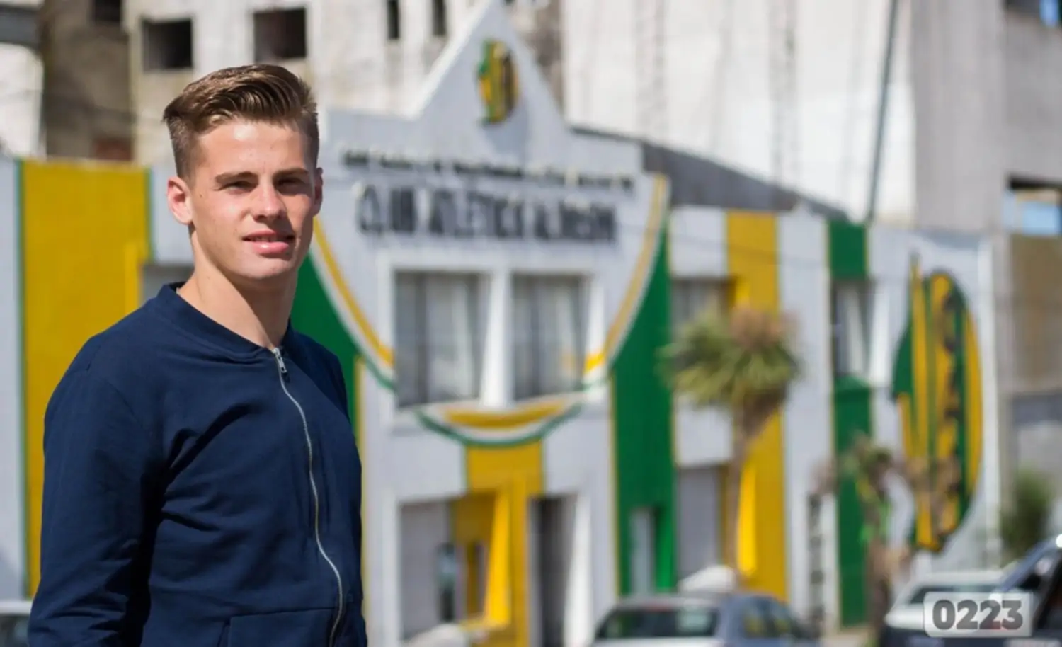 El tandilense que superó un cáncer y firmó con Aldosivi