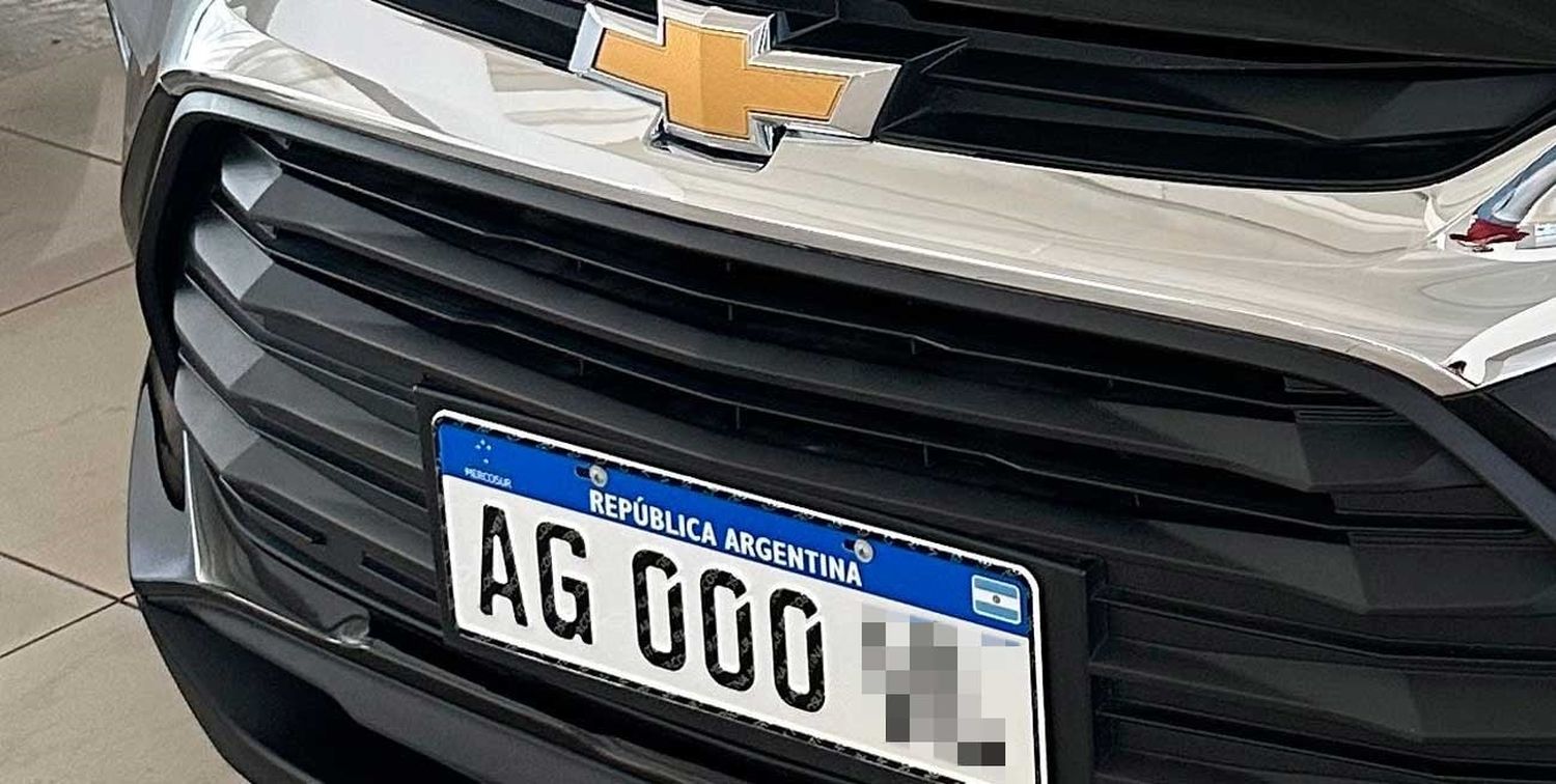 Las patentes de Argentina ya llegaron a la “AG”