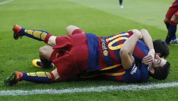 Barcelona humilló a Valencia y Messi se llevó la pelota
