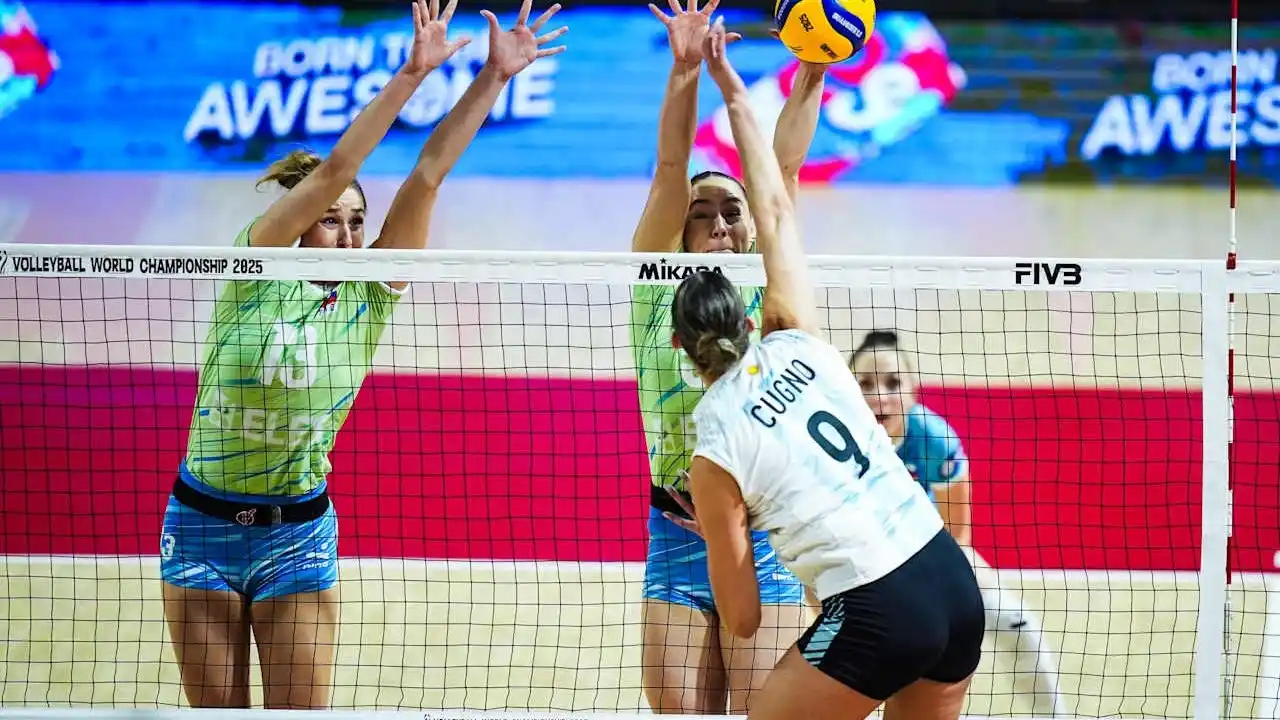 Las Panteras, con Bianca Cugno, quedaron eliminadas del Mundial