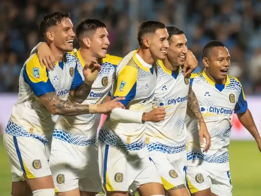 El festejo de Rosario Central.