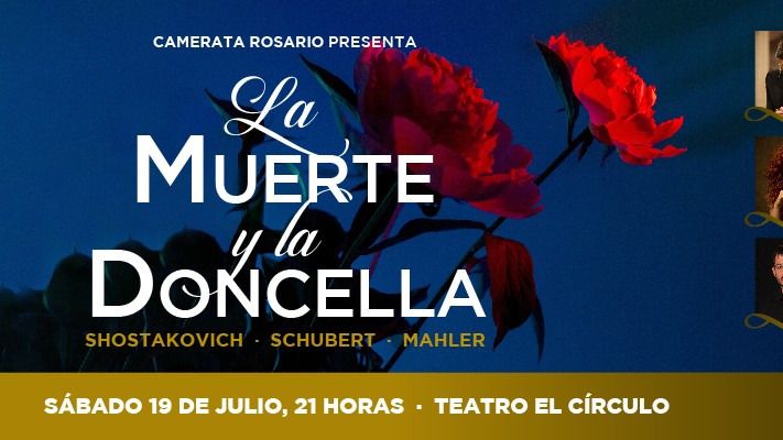 CAMERATA ROSARIO PRESENTA “LA MUERTE Y LA DONCELLA” EN EL CÍRCULO.