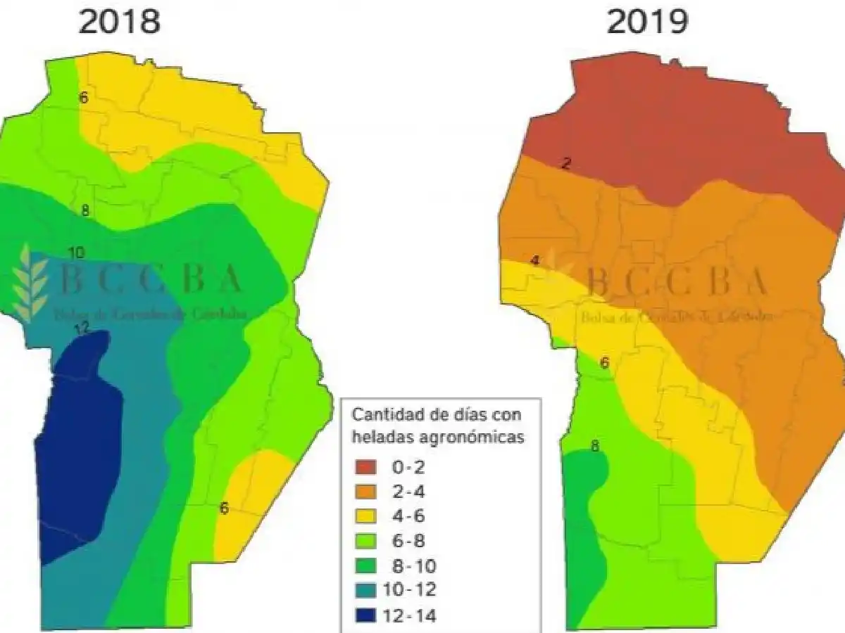 El otoño en Córdoba, mucho menos helado que el de 2018