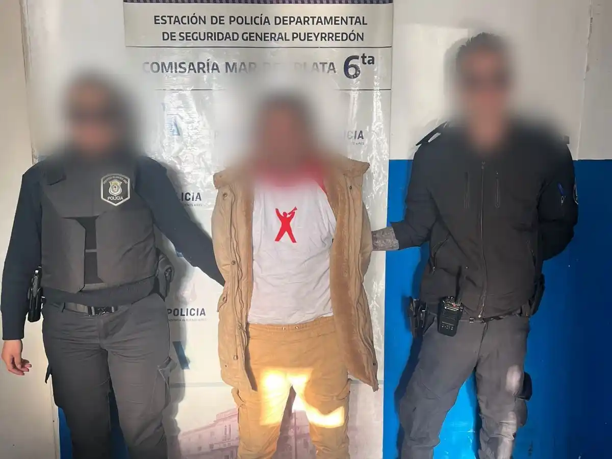 El hombre acusado de disparar contra un vecino fue captura y trasladado al penal de Batán. Su cómplice corrió la misma suerte.