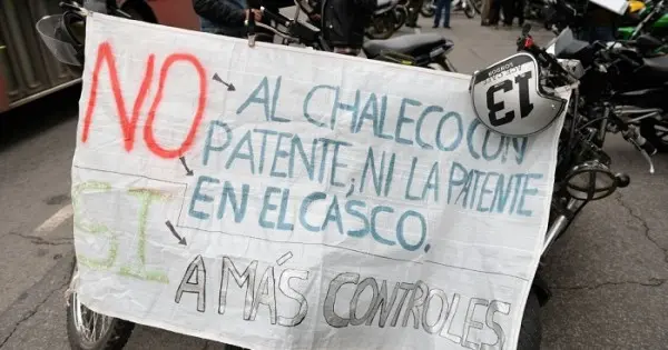 Motociclistas protestaron contra proyecto de Ritondo