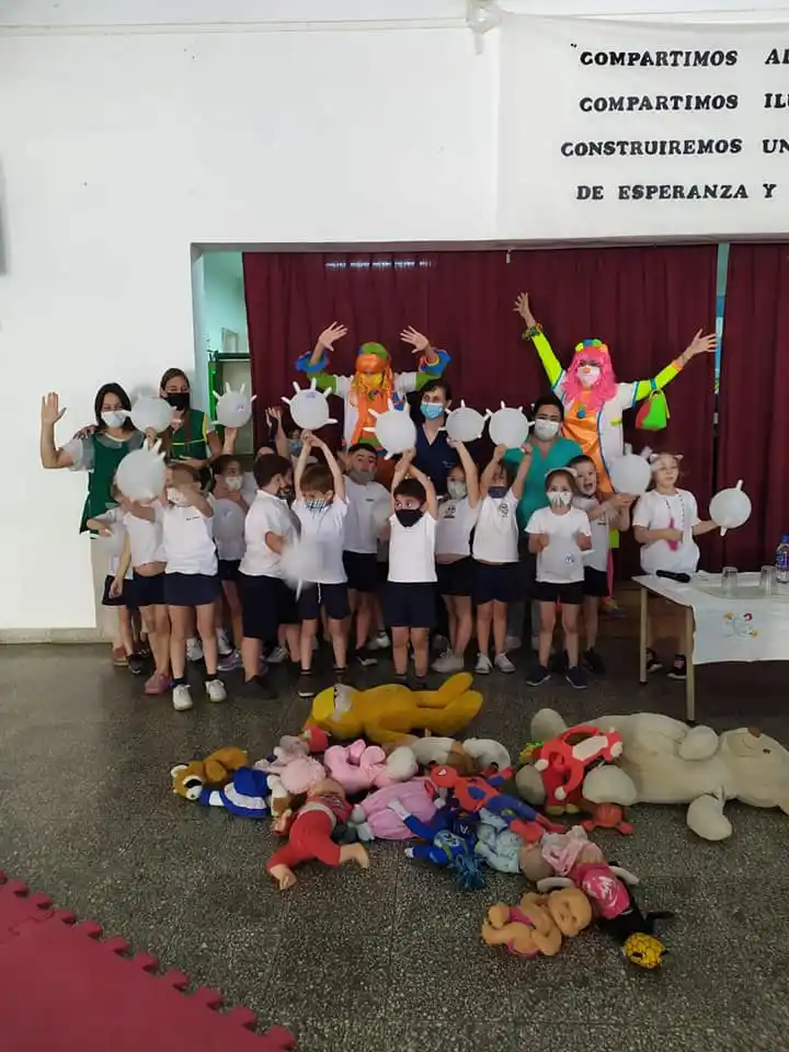 Hospital San Antonio brindó RCP en el jardín  de la Escuela Normal