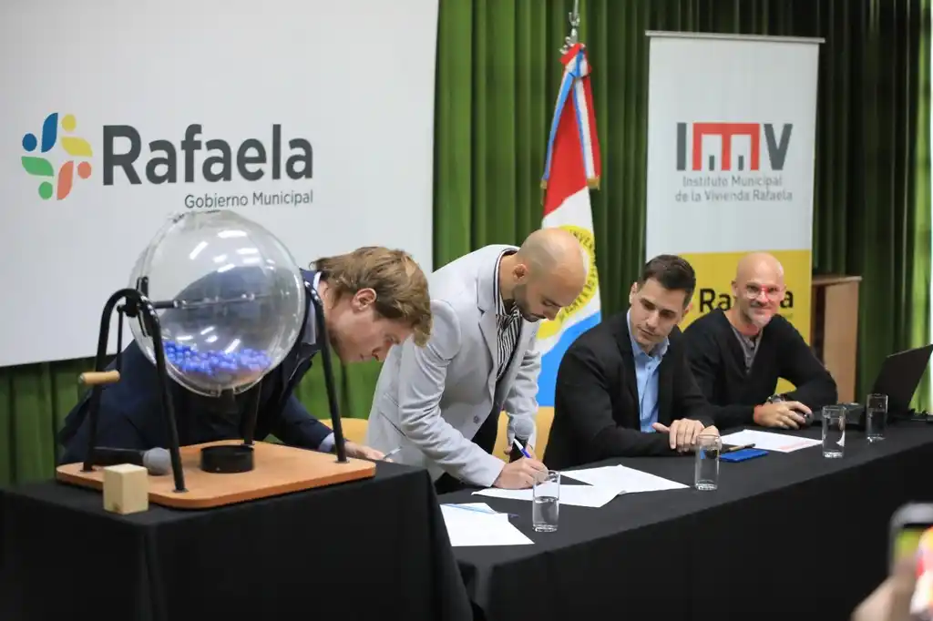 Se conoció el nombre de quienes resultaron favorecidos en el sorteo