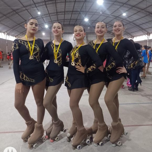 Pasó un domingo a puro patín en Olimpo