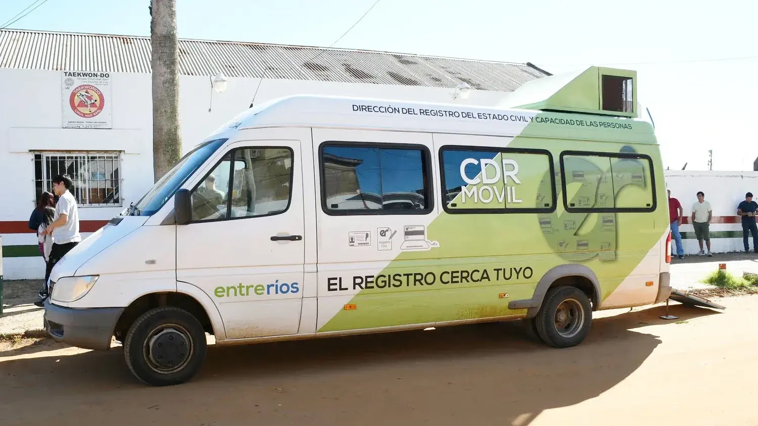 El Registro Civil Móvil recorrerá distintos barrios de Concordia