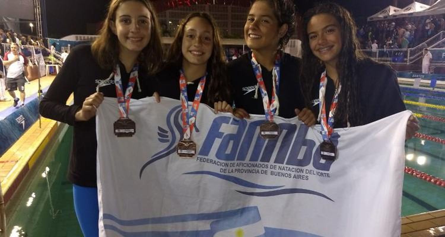 Valentina Noto y Bruno Giles culminaron su participación en Brasil