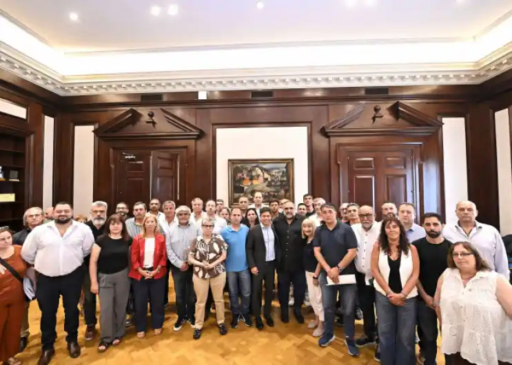 Reunión en Gobernación