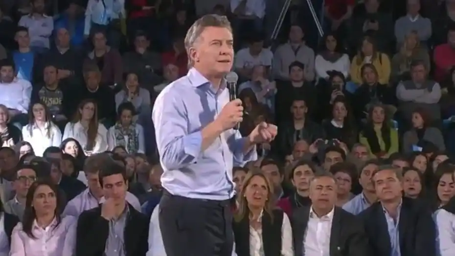 Macri contra los narcotraficantes: "Hacen mierda a nuestros jóvenes"