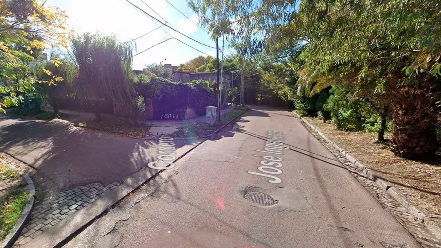 El hecho ocurrió en la esquina de Cordero y José Ingenieros en Remedios de Escalada (FOTO: Infobae).